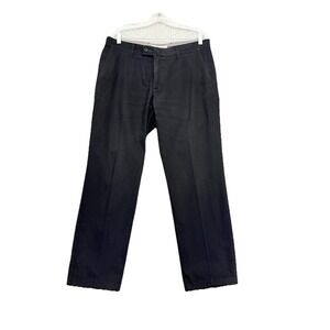 Brax Evans Chino Pants‎ Mens 34x29** Black Modern Fit Business Casual